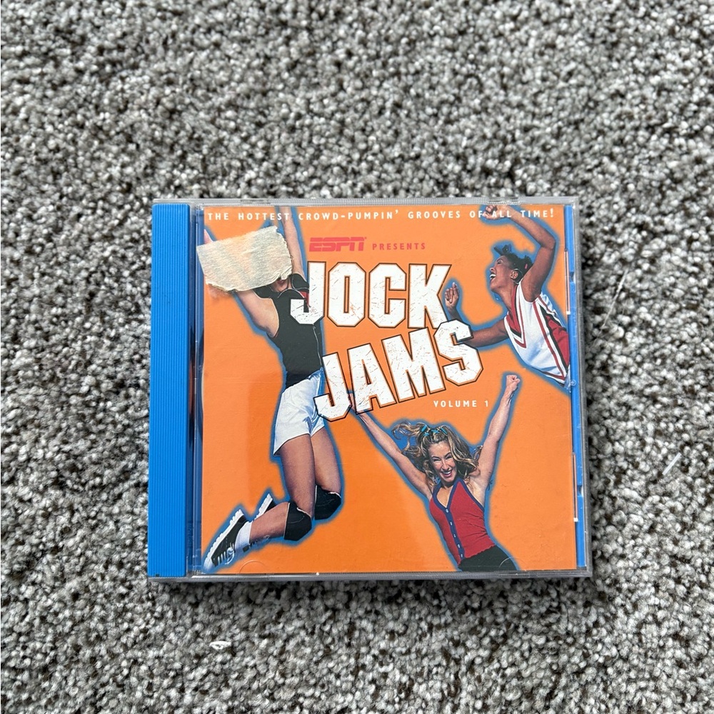 ESPN Jock Jams Volume 1 CD - Blue and Orange